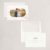 "Soft Wreath" - Holiday Cards in Dove by Heather Cairl - Assembled