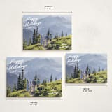 "Squiggles" - Holiday Cards in Snow by Tennie and Co. - Formats Available