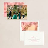 "Christmas Blessings" - Holiday Cards in Candied Grapefruit by fatfatin - Assembled