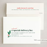 "Almost every moment" - Holiday Cards in Wreath by Jessica Corliss - FREE Recipient Addressing
