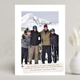 "God's Beautiful Earth" - Holiday Cards in Snow by Amy Payne - Front