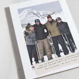 "God's Beautiful Earth" - Holiday Cards in Snow by Amy Payne - Detail