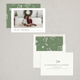 "moderne noël" - Holiday Cards in Pine Needle by Benita Crandall - Assembled