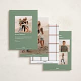 "Trim" - Holiday Cards in Garland by Lea Delaveris - Back of Card Options
