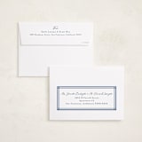 "Trim" - Holiday Cards in Sea by Lea Delaveris - FREE Recipient Addressing