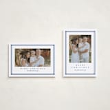 "Trim" - Holiday Cards in Sea by Lea Delaveris - Photo Orientation Options