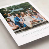 "Daisies" - Holiday Cards in Ash by Wildfield Paper Co - Detail