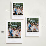 "Daisies" - Holiday Cards in Ash by Wildfield Paper Co - Formats Available