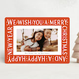 "Best Wishes" - Holiday Cards in Cherry by Ani Somi - Front