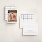 "Minimalist Frame" - Holiday Cards in Snow by Nicole Walsh - Assembled