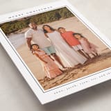 "Minimalist Frame" - Holiday Cards in Snow by Nicole Walsh - Detail