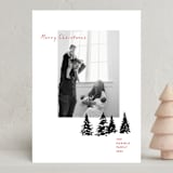 "Treelot" - Holiday Cards in Ash by Robin Ott - Front