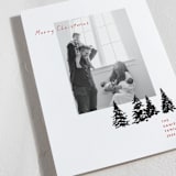 "Treelot" - Holiday Cards in Ash by Robin Ott - Detail