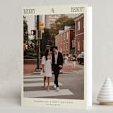"serif snapshot" - Holiday Cards in Cream by Ellen Schlegelmilch - Folded Card