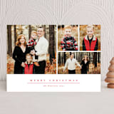 "Polished" - Holiday Cards in Cardinal by Melanie Kosuge - Front
