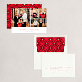 "Polished" - Holiday Cards in Cardinal by Melanie Kosuge - Assembled