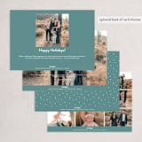 "Bless this Mess" - Holiday Cards in Snow by Lauren Chism - Back of Card Options