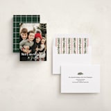 "Merry In Every Way" - Holiday Cards in Snow by Paper Raven Co. - Assembled
