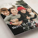 "Merry In Every Way" - Holiday Cards in Snow by Paper Raven Co. - Detail
