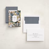 "Elegant Emblem" - Holiday Cards in Night Sky by Ekko Studio - Assembled