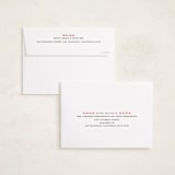 "Merry Trio" - Holiday Cards in Poinsettia by Julie Murray - FREE Recipient Addressing
