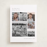 "Editorial" - Holiday Cards in Snow by Emily Sabol Goss - Front