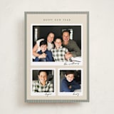 "Christmas Classics" - Holiday Cards in Cream by Robert and Stella - Front