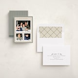 "Christmas Classics" - Holiday Cards in Cream by Robert and Stella - Assembled