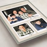"Christmas Classics" - Holiday Cards in Cream by Robert and Stella - Detail