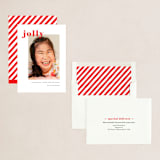 "Feature" - Holiday Cards in Peppermint by Tennie and Co. - Assembled