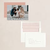 "Simple Type Overlay" - Holiday Cards in Snow by Grace Kreinbrink - Assembled
