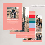 "While Shepherds Watched Their Flocks" - Holiday Cards in Snow by Morgan Ramberg - Back of Card Options