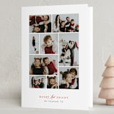 "multitude" - Holiday Cards in Peppermint by Mansi Verma - Folded Card