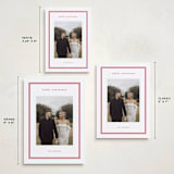 "Modern decor" - Holiday Cards in Berry by Stacey Meacham - Formats Available