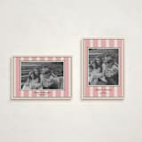 "Regent" - Holiday Cards in Bubblegum by Annie Shapiro - Photo Orientation Options
