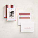 "newsie" - Holiday Cards in Candy Cane by Ellen Schlegelmilch - Assembled