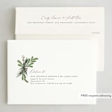 "Rustic Floral" - Holiday Cards in Wreath by Heather Cairl - FREE Recipient Addressing