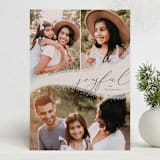 "Flurry" - Holiday Cards in Birch by Laura Hankins - Front