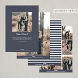 "Holiday Collection" - Holiday Cards in Juniper by Pixel and Hank - Back of Card Options
