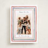 "Painted Frame Lines" - Holiday Cards in Gumdrop by Alethea and Ruth - Front