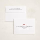 "Painted Frame Lines" - Holiday Cards in Gumdrop by Alethea and Ruth - FREE Recipient Addressing