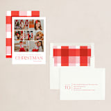"Merriest of All" - Holiday Cards in Red Stocking by Oscar and Emma - Karly Depew - Assembled