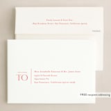 "Merriest of All" - Holiday Cards in Red Stocking by Oscar and Emma - Karly Depew - FREE Recipient Addressing