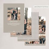 "merry heart" - Holiday Cards in Greige by Sara Hicks Malone - Back of Card Options
