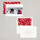"Editorial chic" - Holiday Cards in Berry by Kelly Schmidt - Assembled