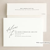 "Belief" - Holiday Cards in Midnight by Shirley Lin Schneider - FREE Recipient Addressing