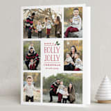 "Holly Jolly Holla" - Holiday Cards in Holly by Michelle Poe - Folded Card