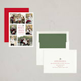 "Holly Jolly Holla" - Holiday Cards in Holly by Michelle Poe - Assembled