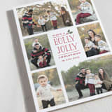 "Holly Jolly Holla" - Holiday Cards in Holly by Michelle Poe - Detail
