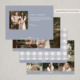 "Laurel" - Holiday Cards in Bluebell by Vanessa Doyle - Back of Card Options